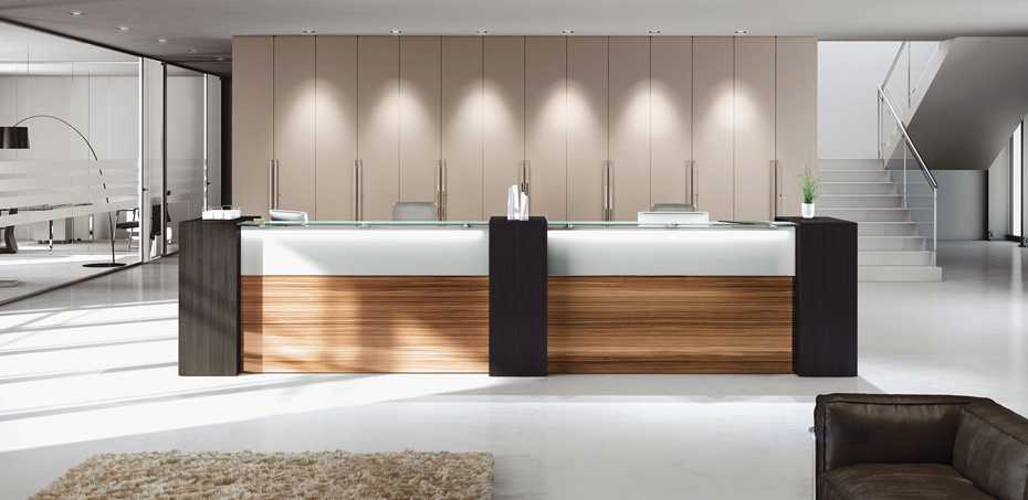 Bancone Reception Nice di Las Mobili | ScrivaniaDesign