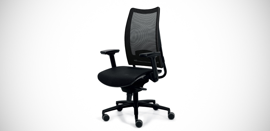 Sedia per Ufficio ergonomica in Rete Overtime di Luxy Design