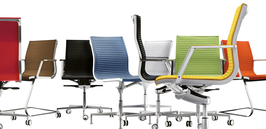 Seduta per ufficio resistente ed accogliente nulite di for Design sedia ufficio