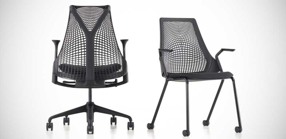 Sedia per Ufficio Sayl chair di Herman Miller: un ponte sospeso