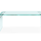 bright scrivania design in vetro