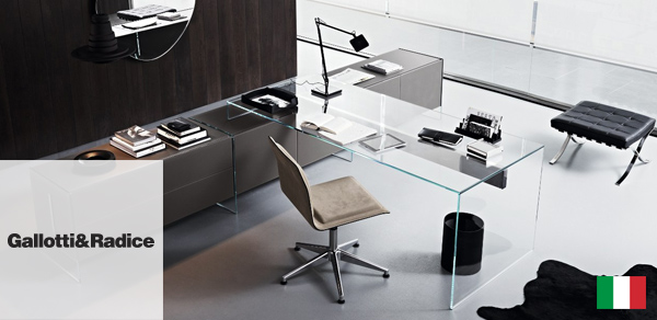 Gallotti & Radice arredi ufficio cristallo