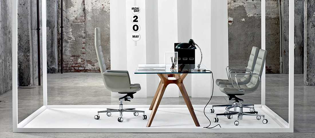 scrivania design sedia abbinamento