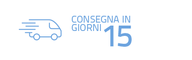 consegna in 15 giorni