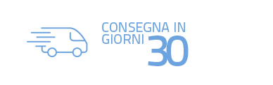 consegna in 30 giorni